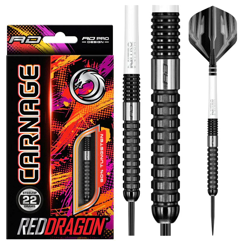 Red Dragon - Carnage 2 - Steel Šípky - Direct Darts - 2