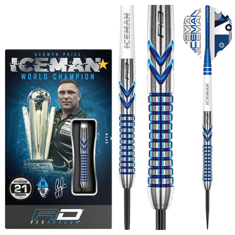 Red Dragon - Gerwyn Price Iceman Contour - Steel Šípky - Direct Darts - 2