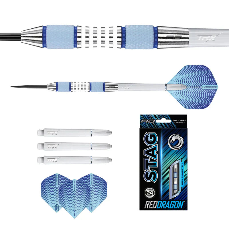 Red Dragon - Stag Šedá 4 - Steel Šípky - Direct Darts - 5
