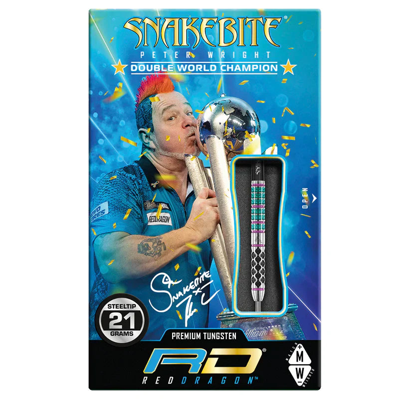 Red Dragon - Peter Wright Supa Venom - Steel Šípky - Direct Darts - 4