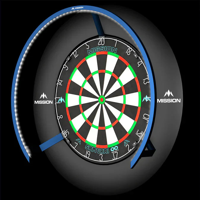Mission - Torus 270 Modrá - Osvetlenie Na Šípky - Direct Darts - 2