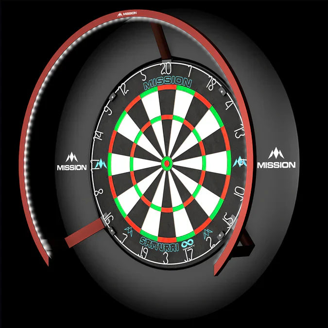 Mission - Torus 270 Červená - Osvetlenie Na Šípky - Direct Darts - 2