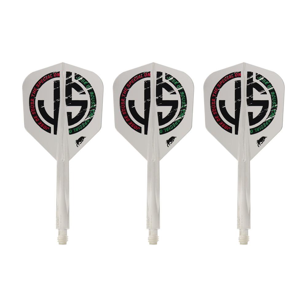 Condor - Axe Special One 3 - Průhledná - No6 - Jednodílný Násadky/Letky Na Šípky - Direct Darts - 1