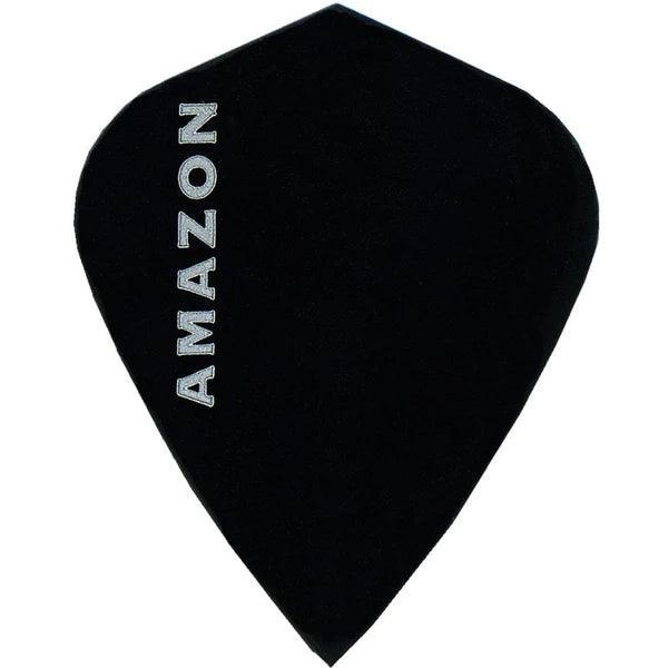 Amazon - V Tvare Šarkana Černá - 100 Mikron - Letky Na Šípky - Direct Darts - 1