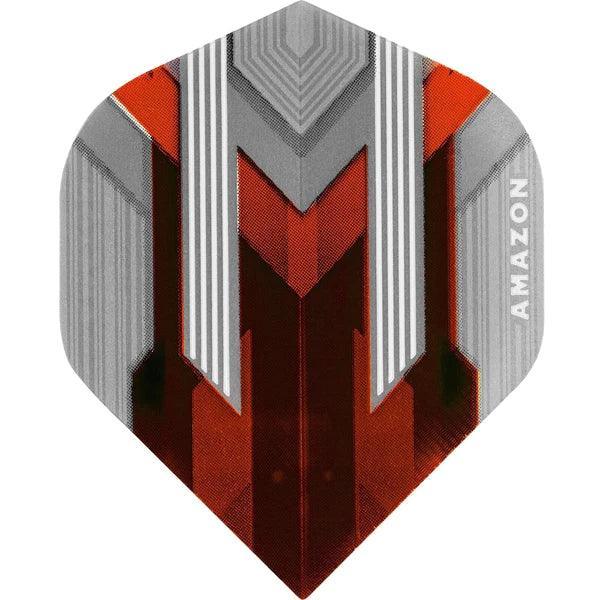 Amazon - Silver No2 Oranžová - 100 Mikron - Letky Na Šípky - Direct Darts - 1