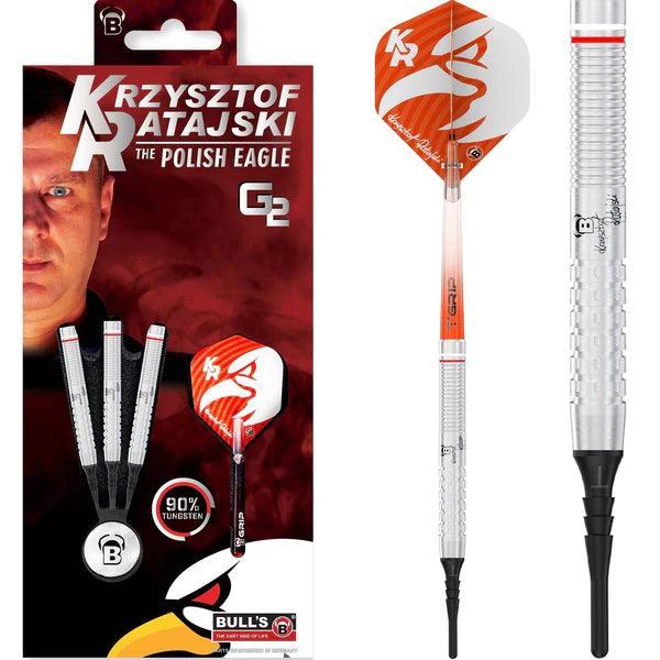 Bull'S - Krzysztof Ratajski - The Polish Eagle - Original Generation 2 90% - Soft Šipky - Direct Darts - 2