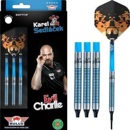Bulls - Karel Sedlacek - 90% - Evil Charlie - Soft Šipky - Direct Darts - 1