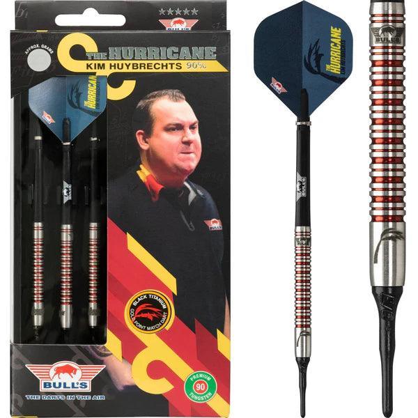 Bulls - Kim Huybrechts - Pct - The Hurricane 90 % - Soft Šipky - Direct Darts - 1