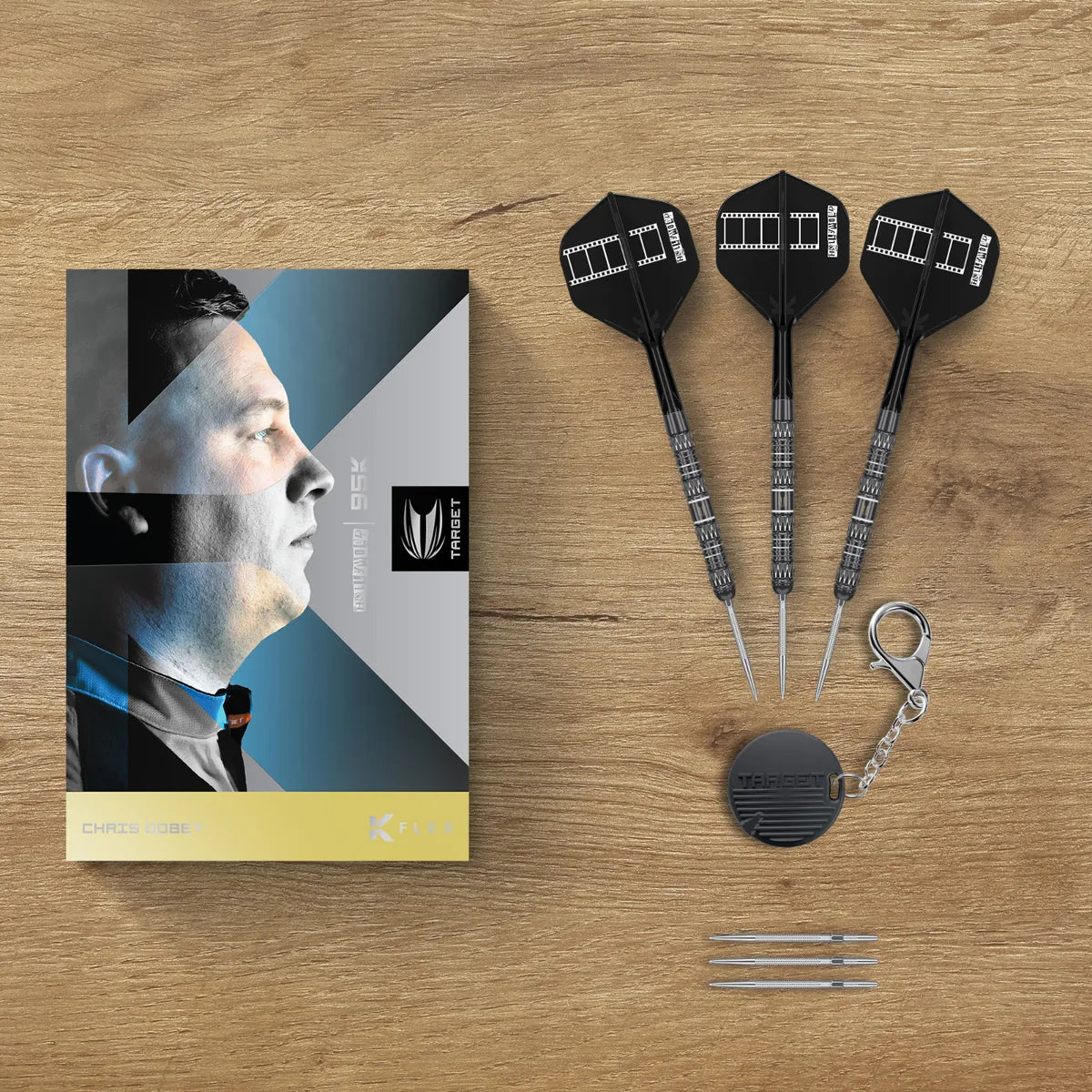Target - Chris Dobey 95K - 95% - Steel Šípky - Direct Darts - 6