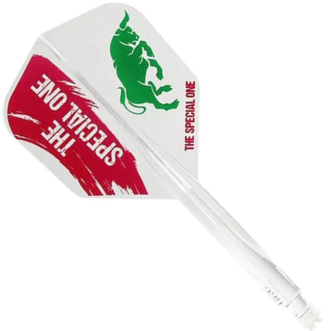 Condor - Axe Special One2 - Průhledná - No6 - Jednodílný Násadky/Letky Na Šípky - Direct Darts - 1