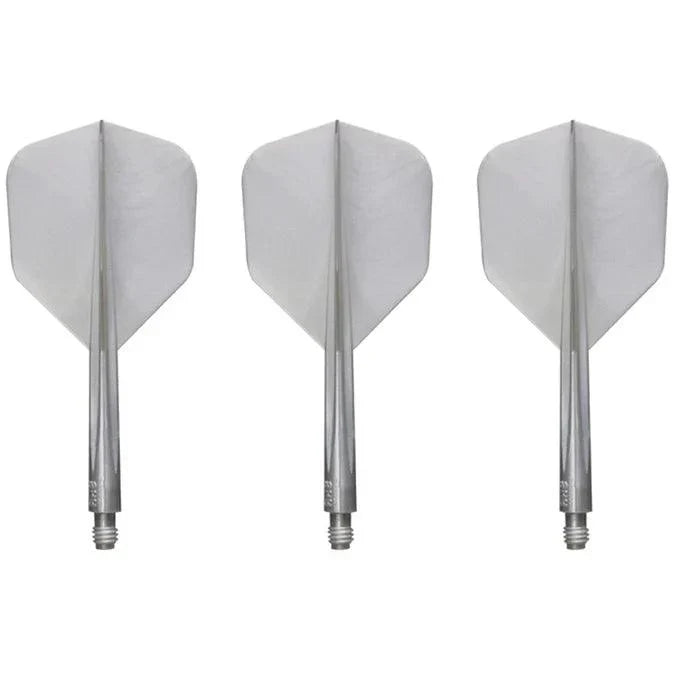 Condor - Axe Metalic - Pearl Strieborná - No6 - Jednodílný Násadky/Letky Na Šípky - Direct Darts - 2