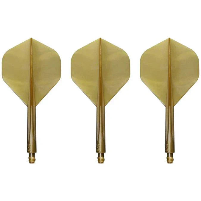 Condor - Axe Metalic - Zlatá - No2 - Jednodílný Násadky/Letky Na Šípky - Direct Darts - 2