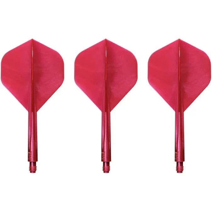 Condor - Axe Metalic - Červená - No2 - Jednodílný Násadky/Letky Na Šípky - Direct Darts - 2