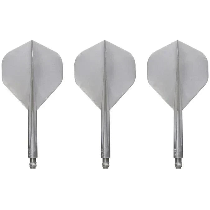 Condor - Axe Metalic - Pearl Strieborná - No2 - Jednodílný Násadky/Letky Na Šípky - Direct Darts - 2