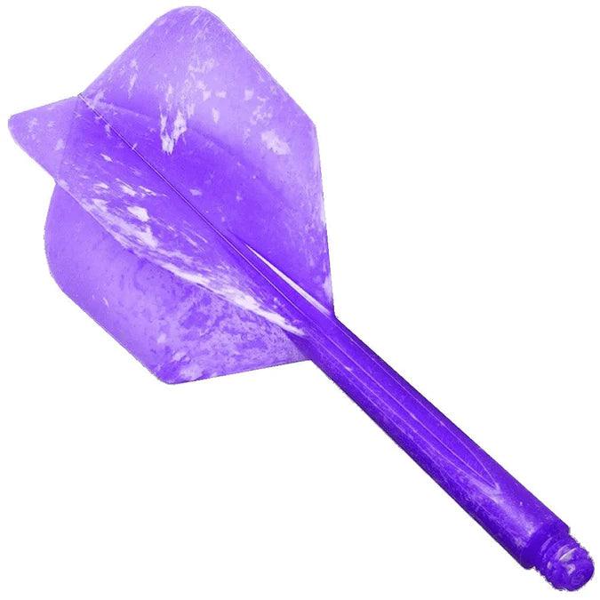 Condor - Zero Stress - Marble - Fialová - No6 - Jednodílný Násadky/Letky Na Šípky - Direct Darts - 1