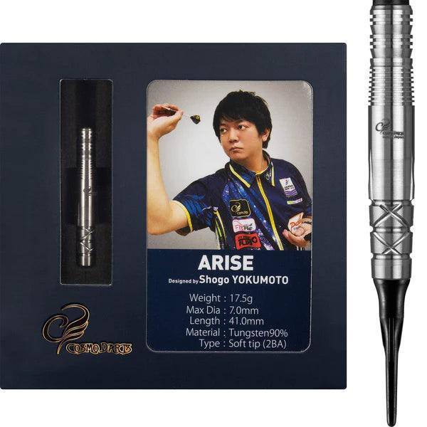 Cosmo - Shogo Yokumoto - Arise 90 %- Soft Šipky - Direct Darts - 1