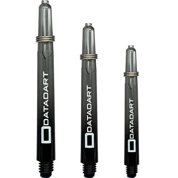 Datadart - Argon Polykarbonát Černá & Šedá - Násadky Na Šípky - Direct Darts - 1