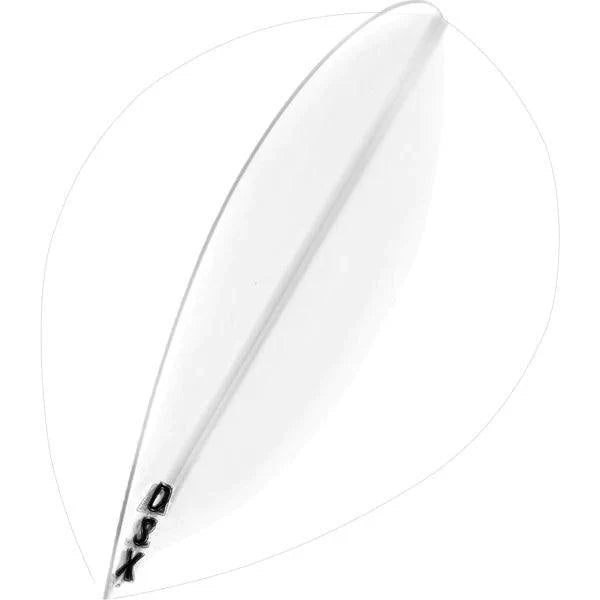 Designa - Dsx100 - Průhledná - Hruškovitá - 100 Mikron - Letky Na Šípky - Direct Darts - 1