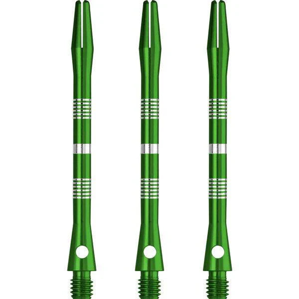 Designa - Multiline Hliník Zelená - Násadky Na Šípky - Direct Darts - 2