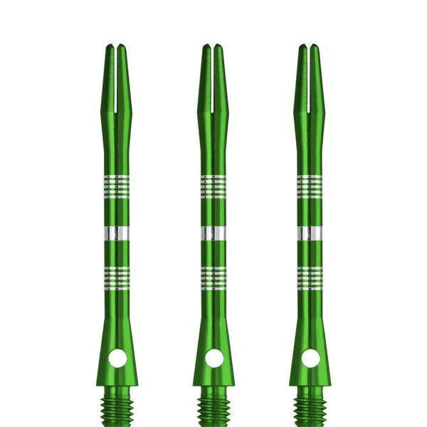 Designa - Multiline Hliník Zelená - Násadky Na Šípky - Direct Darts - 3