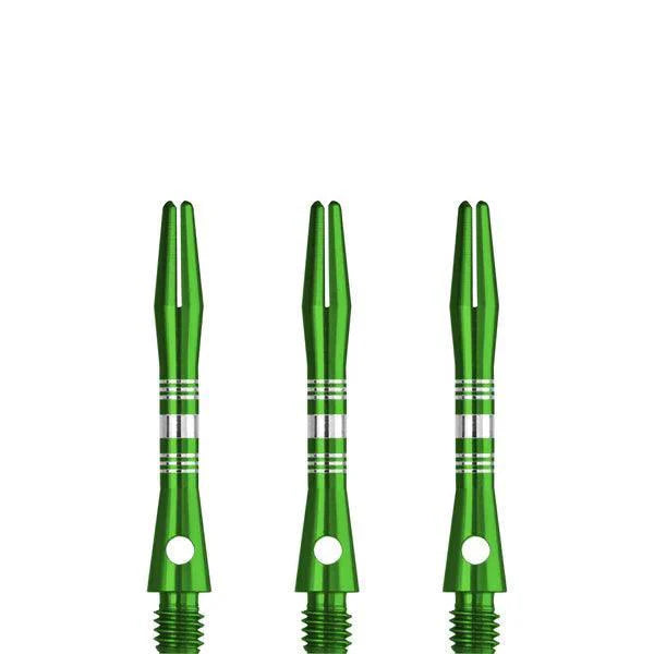 Designa - Multiline Hliník Zelená - Násadky Na Šípky - Direct Darts - 5
