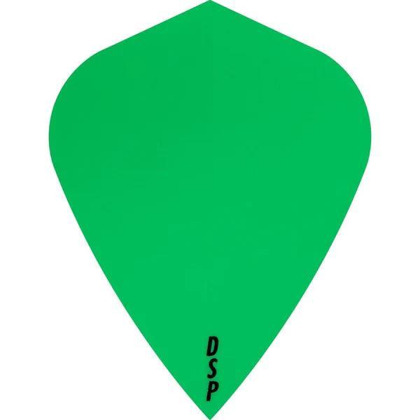 Designa - Poly Plain Original Šarkana Zelená - 100 Mikron - Letky Na Šípky - Direct Darts - 1