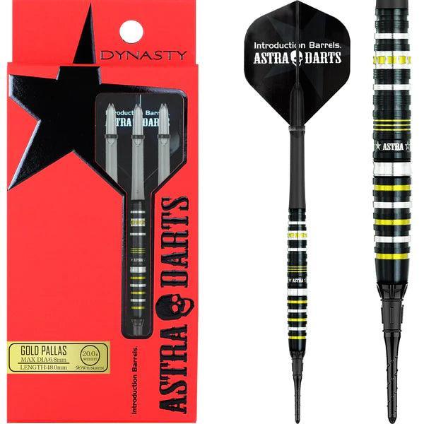 Dynasty - Astra Redstar - Gold Pallas 90% - Soft Šipky - Direct Darts - 1