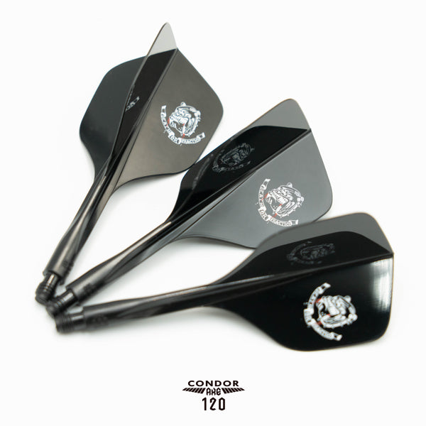 Condor - Axe 120 Death Or Practice - Čierny - No6 - Letky/Násadka Na Šípky - Direct Darts - 2