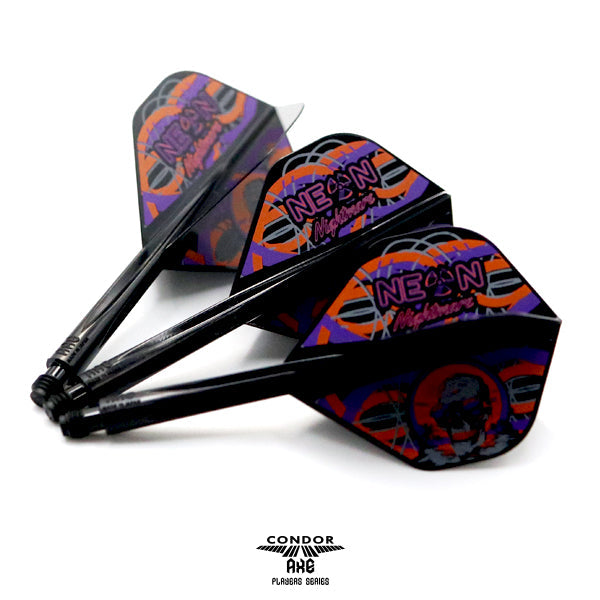 Condor - Axe Neon Nightmare3 - Čierny - No2 - Letky/Násadka Na Šípky - Direct Darts - 2