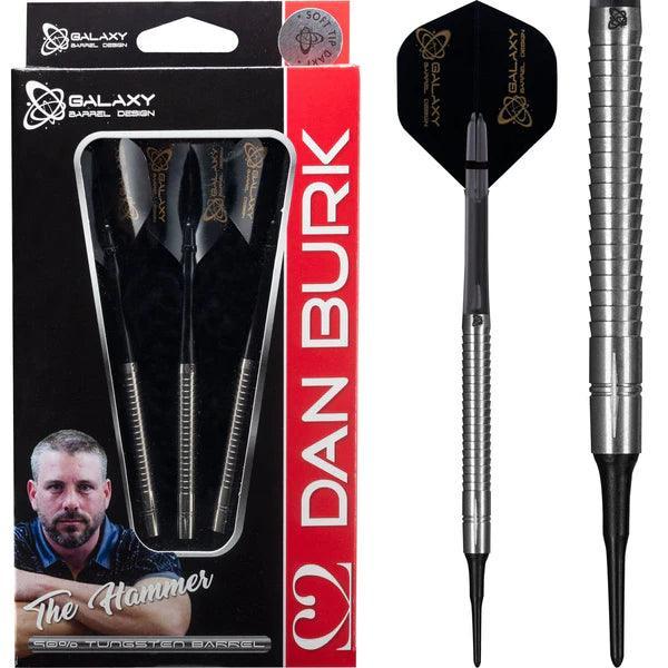 Galaxy - Dan Burk - The Hammer - Natural 90% - Soft Šipky - Direct Darts - 1