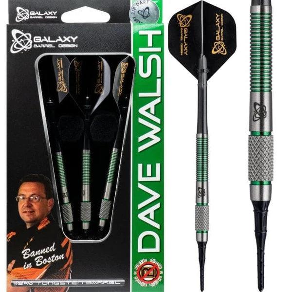Galaxy - Dave Walsh - Banned In Boston 90% - Soft Šipky - Direct Darts - 1