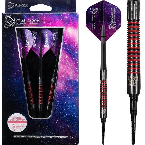 Galaxy - Jacob Schaeffer 90% - Soft Šipky - Direct Darts - 1