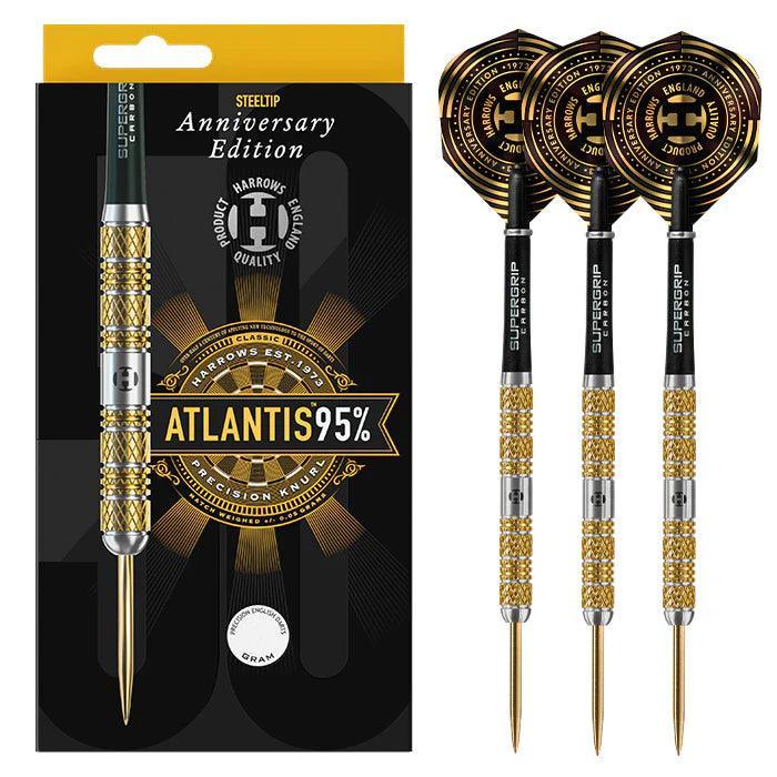 Harrows - Anniversary Atlantis 95% - Steel Šipky - Direct Darts - 2