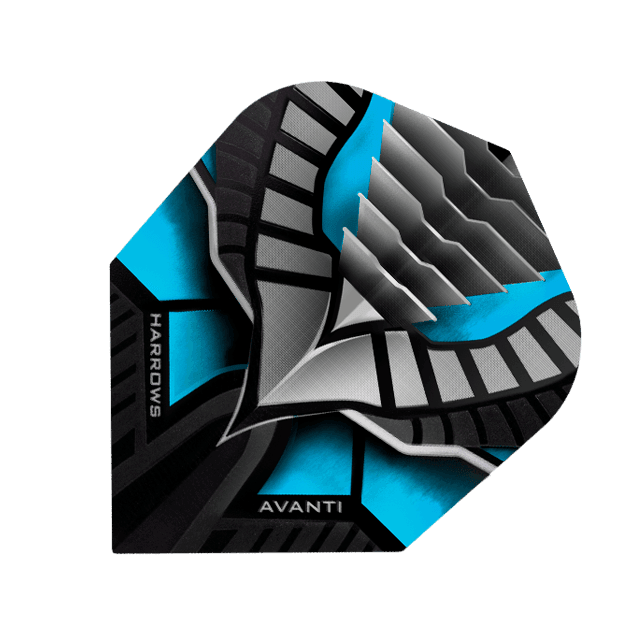 Harrows - Avanti Aqua - 100 Mikron - Letky Na Šípky - Direct Darts - 1