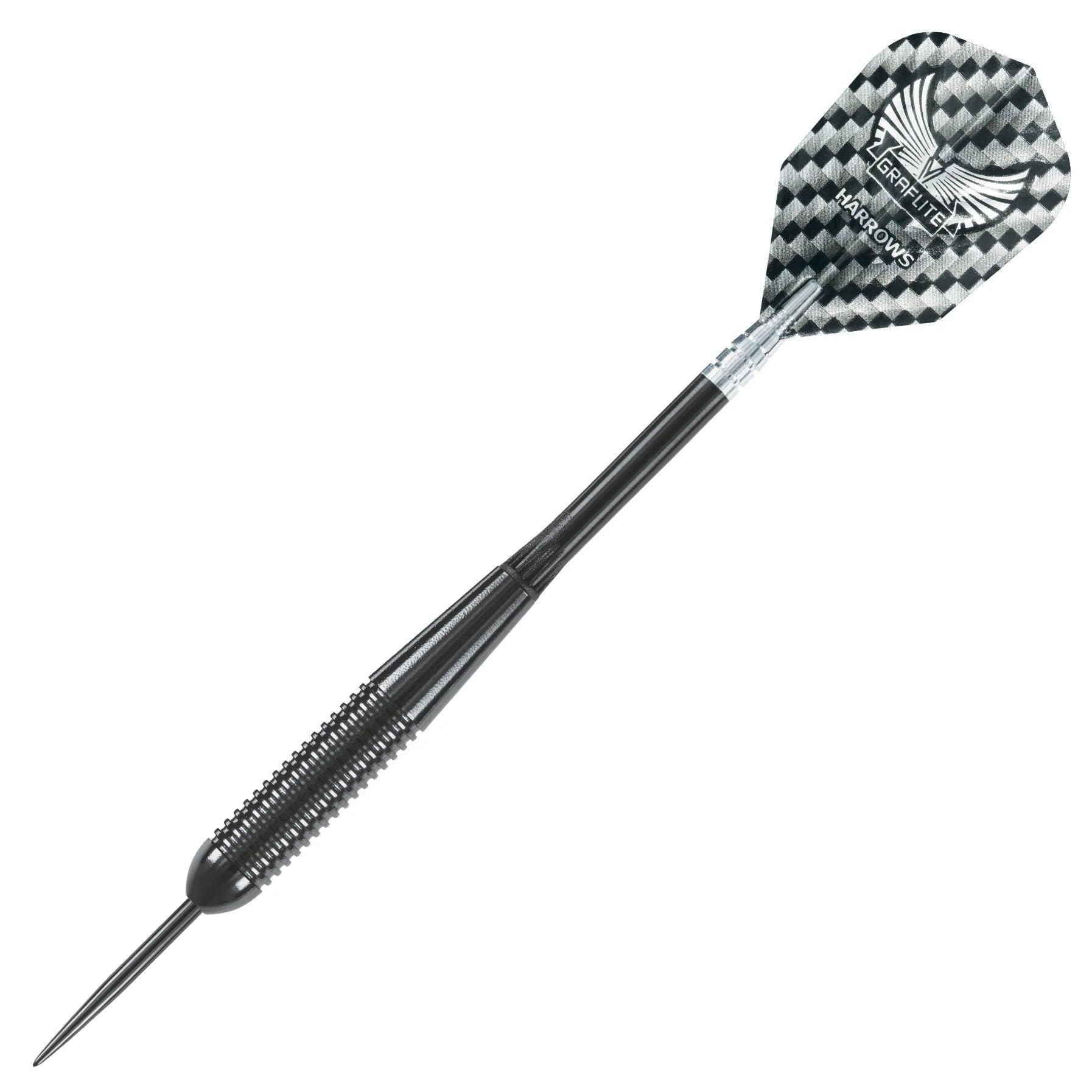 Harrows - Black Arrow 19 G - Steel Šípky - Direct Darts - 4