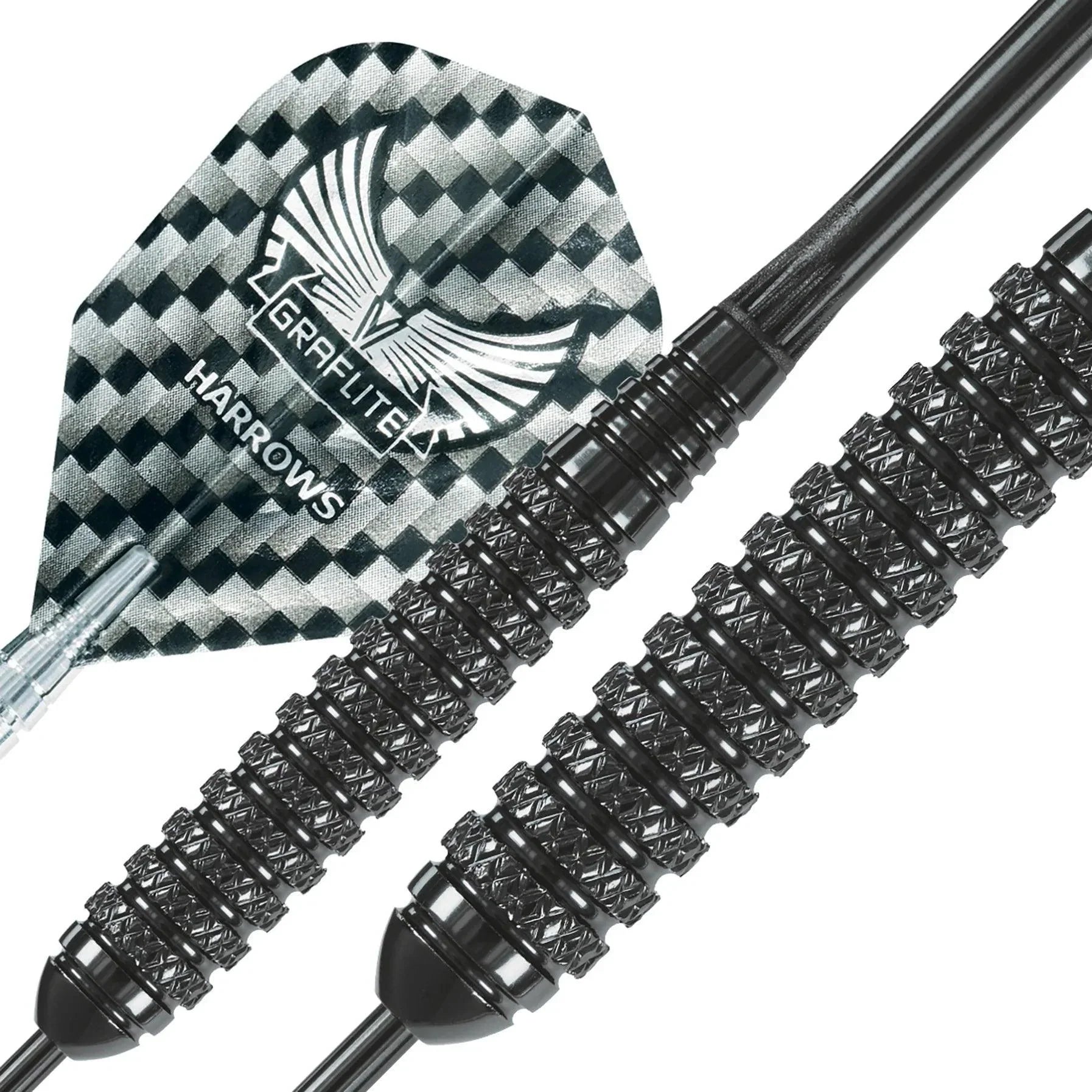 Harrows - Black Arrow 20 G - Steel Šípky - Direct Darts - 3