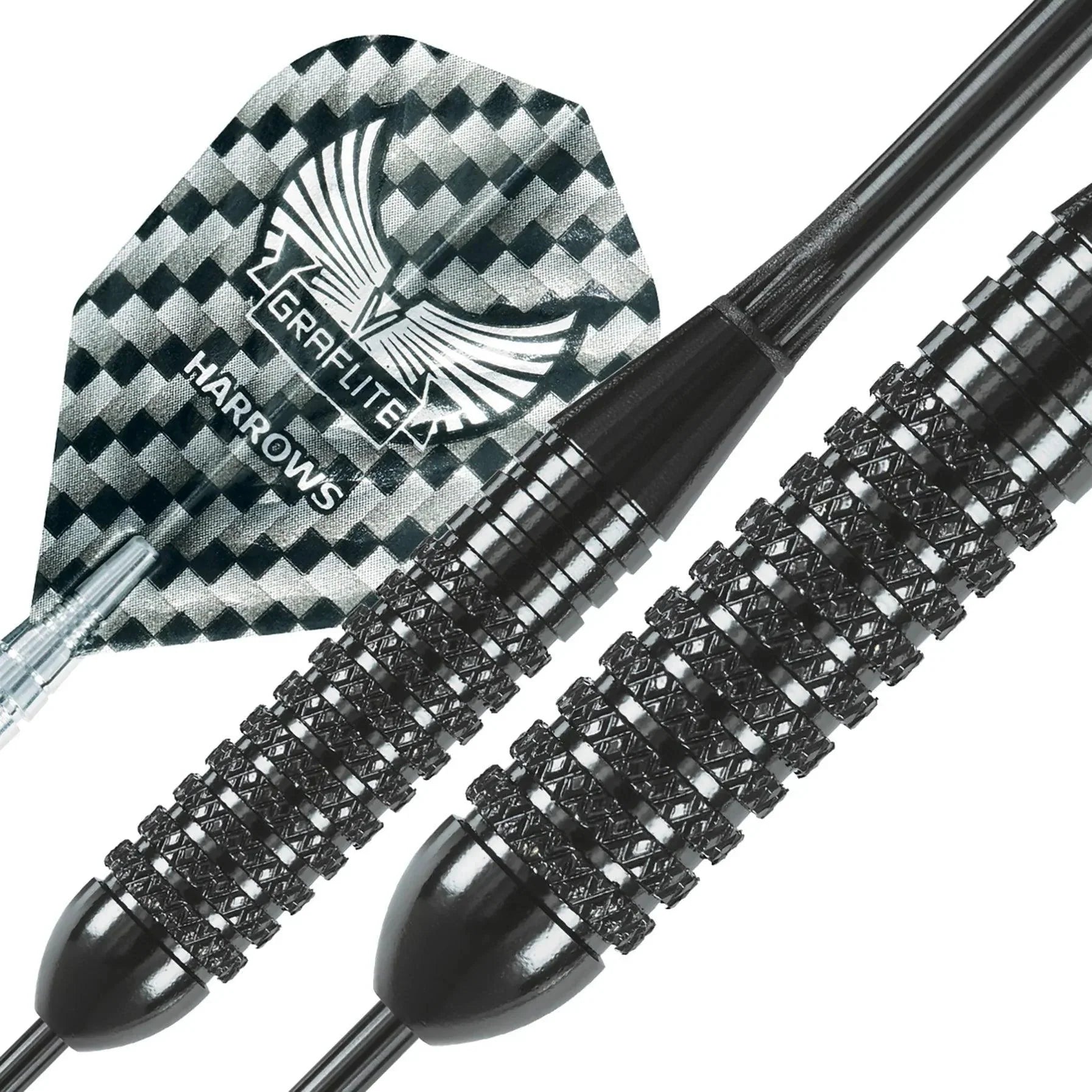 Harrows - Black Arrow 25 G - Steel Šípky - Direct Darts - 3
