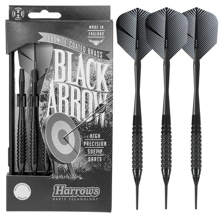 Harrows - Black Arrow Style 2 - Soft Šipky - Direct Darts - 3