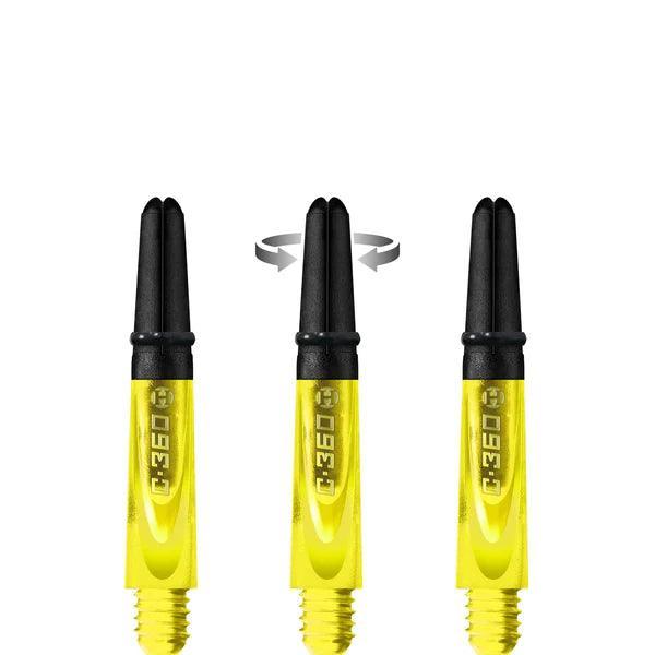 Harrows - Carbon 360 Žlutá - Násadky Na Šípky - Direct Darts - 4