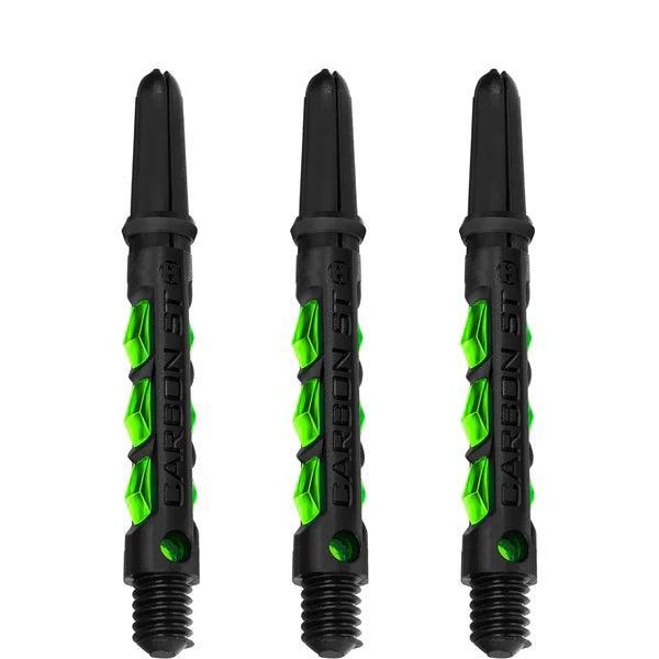 Harrows - Carbon St Zelená - Násadky Na Šípky - Direct Darts - 3