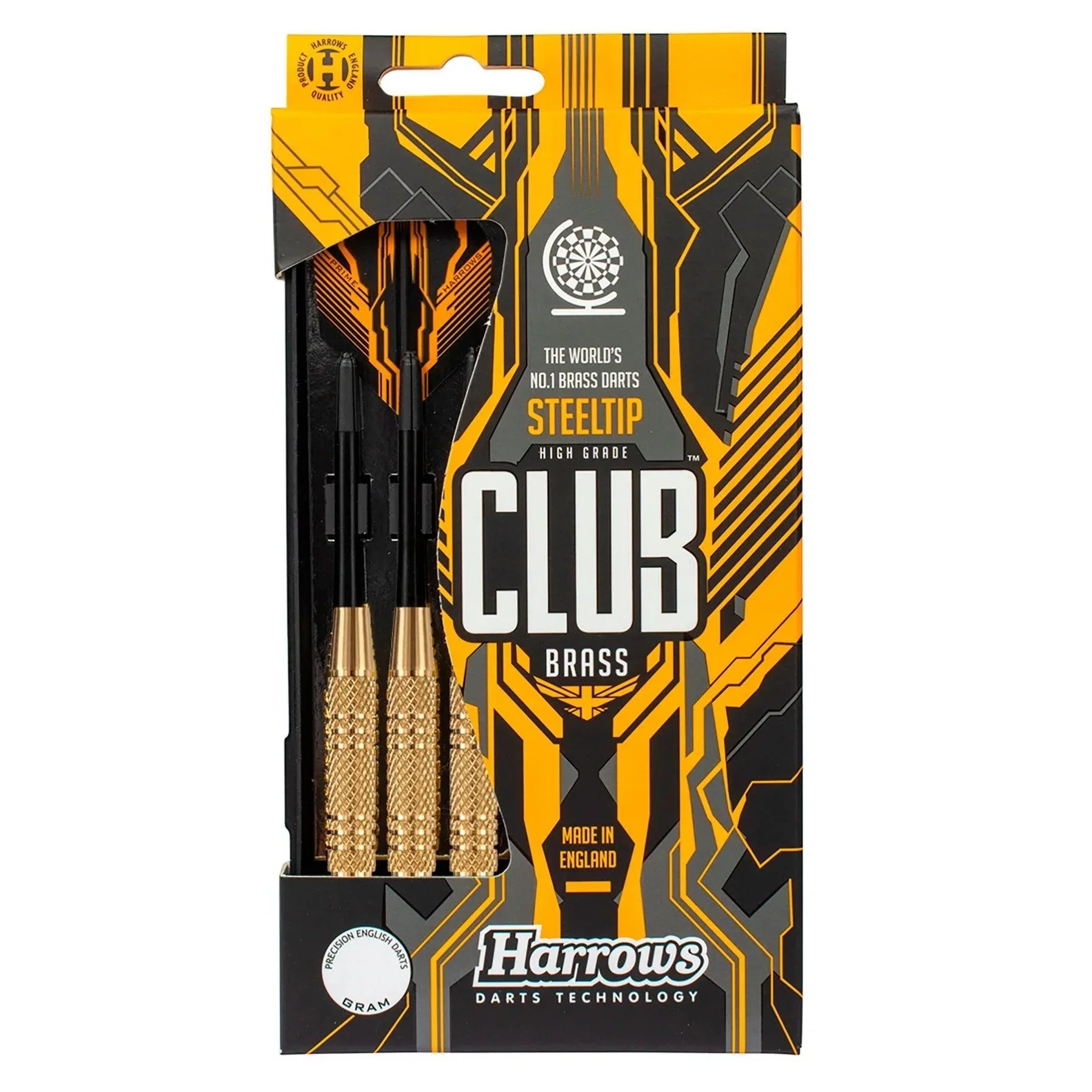 Harrows - Club Brass 18Gk - Steel Šípky - Direct Darts - 4