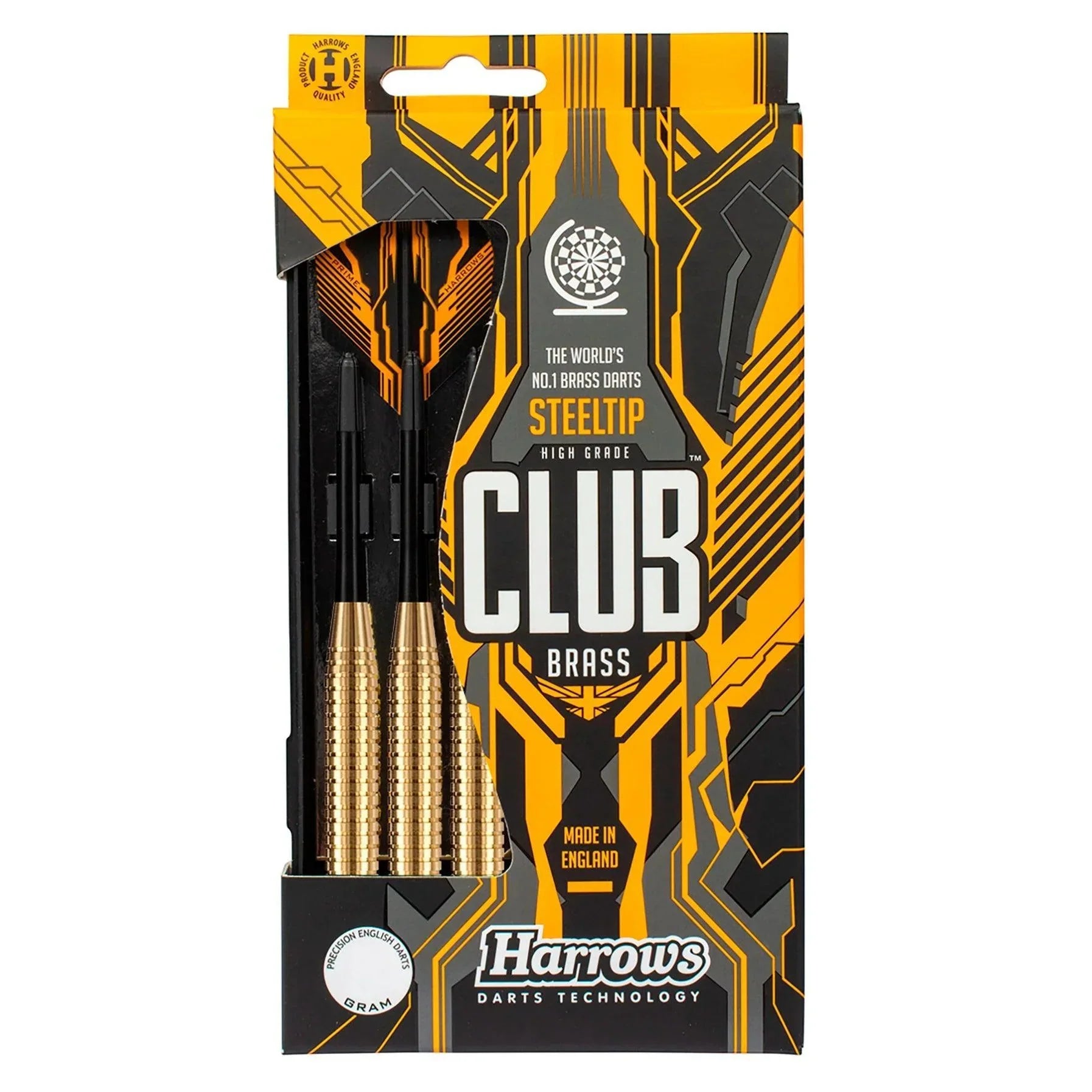 Harrows - Club Brass 21Gr - Steel Šípky - Direct Darts - 5
