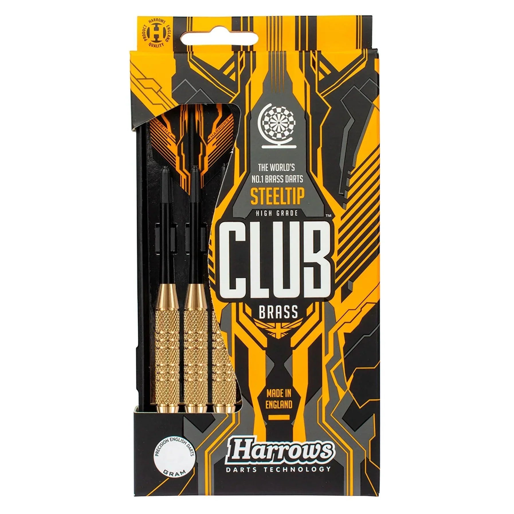 Harrows - Club Brass 28Gk - Steel Šípky - Direct Darts - 5