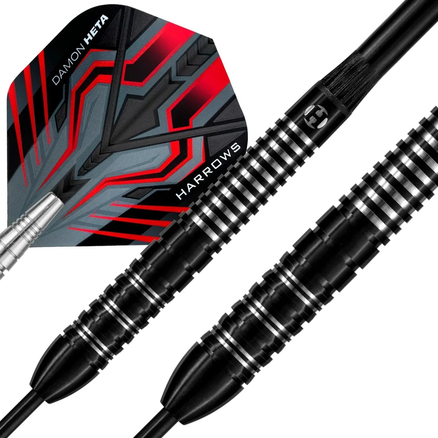 Harrows - Damon Heta 90% Black - Steel Šípky - Direct Darts - 3