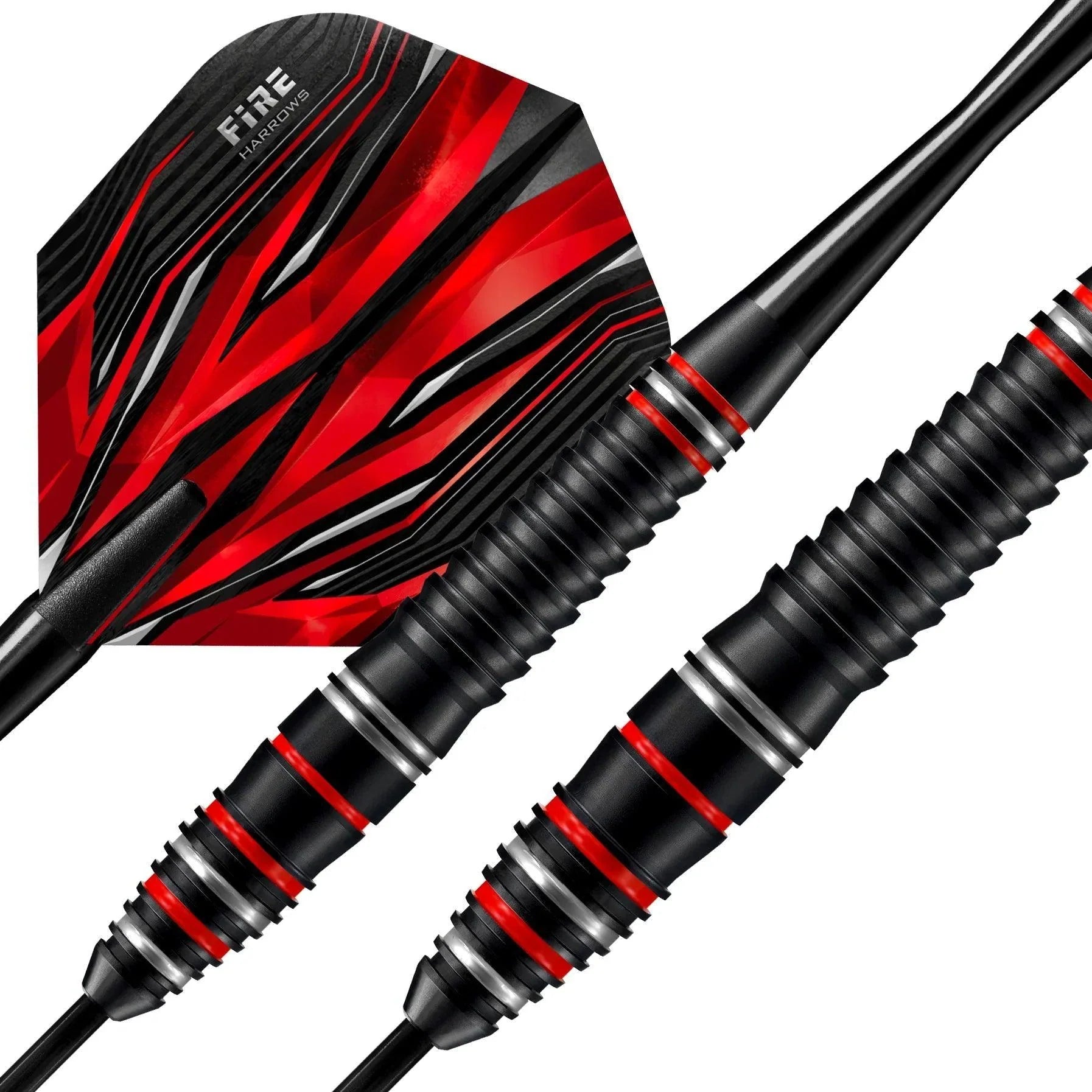 Harrows - Fire Sada Vysoko Kvalitná Zliatina A Ocelových Šípok - Direct Darts - 3