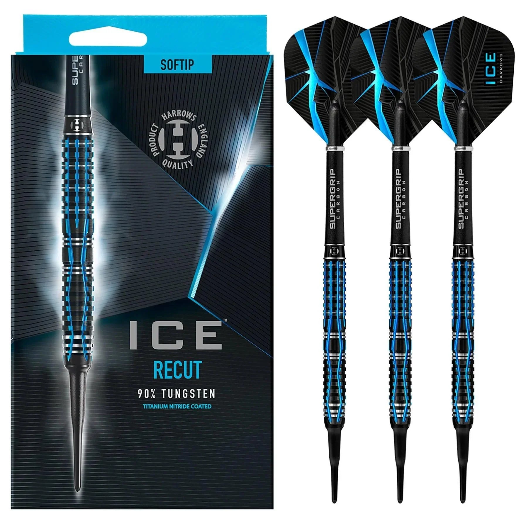 Harrows - Ice Recut 90% - Soft Šipky - Direct Darts - 2