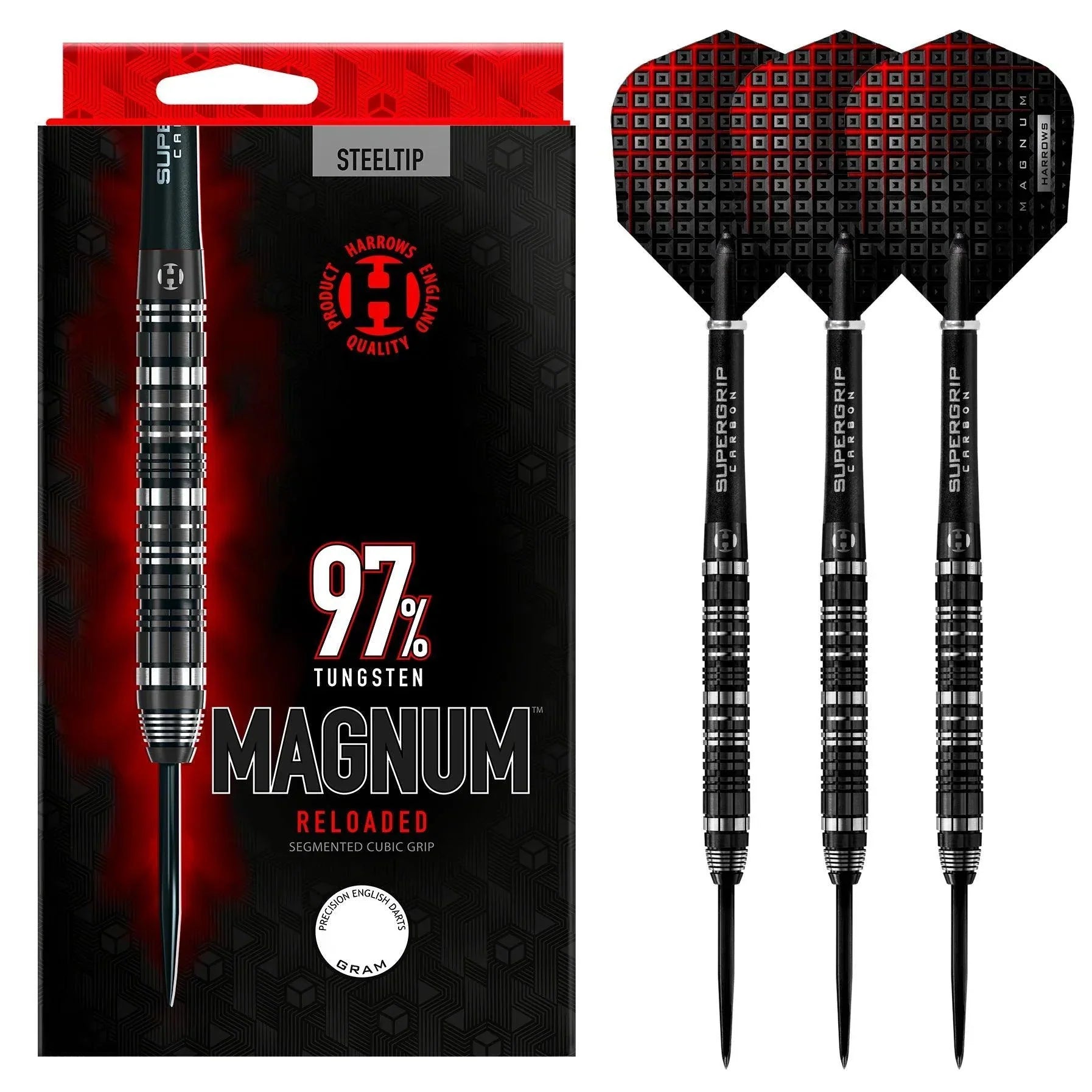 Harrows - Magnum Reloaded 97% - Steel Šípky - Direct Darts - 2