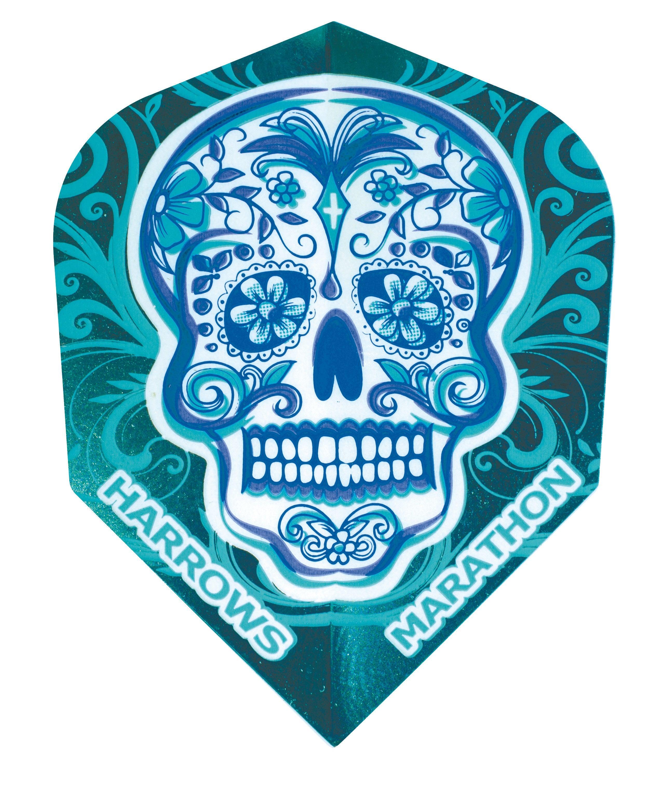 Harrows - Marathon - Skull - 100 Mikron - Letky Na Šípky - Direct Darts - 1