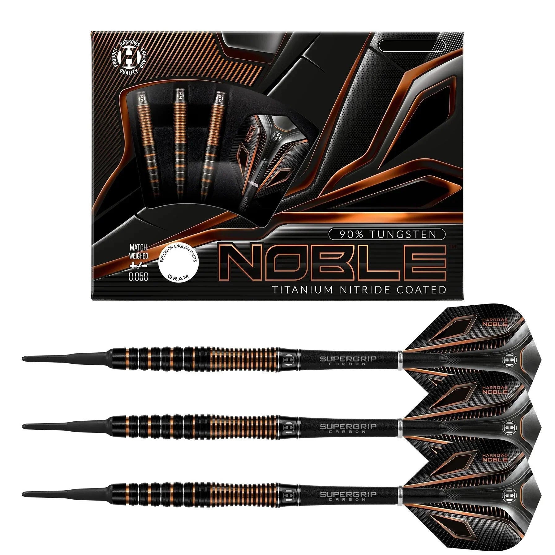 Harrows - Noble 90% - Soft Šipky - Direct Darts - 2