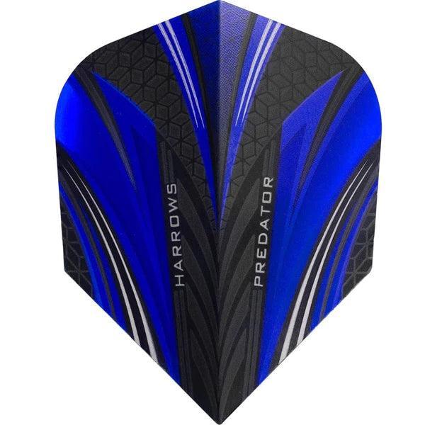 Harrows - Prime Predator Modrá - 100 Mikron - Letky Na Šípky - Direct Darts - 1